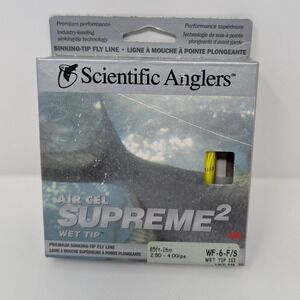 Scientific Anglers Air Cel Supreme 2 Wet Tip III Fly Line WF-6-F/S Sinking Tip